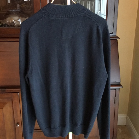 Refectory Men's Blue Cable Knit Sweater M - Picture 3 of 6